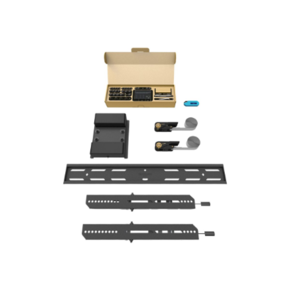 Neomounts Pillar Mount , WL35S-910BL16 , Levelling, tilt , 40-75 , Maximum weight (capacity) 50 kg , Black