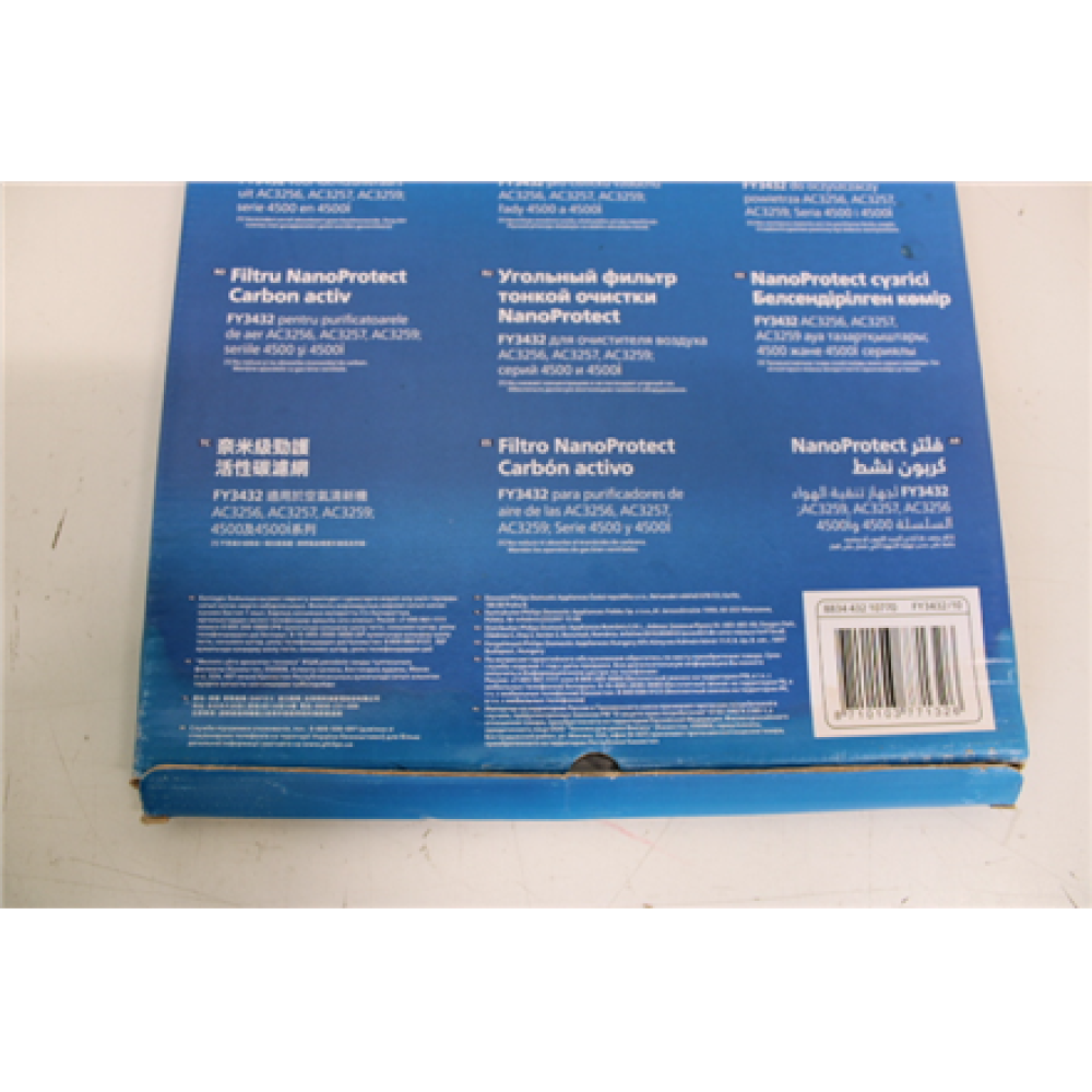 SALE OUT. FILTER NANOPROTECT FY3432/10 PHILIPS, DAMAGED PACKAGING , DAMAGED PACKAGING