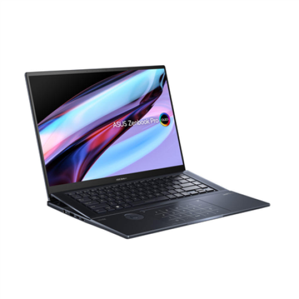 Asus Zenbook Pro 16X OLED Tech Black, 16 , OLED, Touchscreen, 3.2K, 120 Hz, 3200 x 2000, Gloss, Intel Core i9, i9-13900H, 32 GB, LPDDR5 on board, SSD 2000 GB, NVIDIA GeForce RTX 4070, GDDR6, 8 GB, No Optical drive, Windows 11 Home, 802.11ax, Bluetooth ver