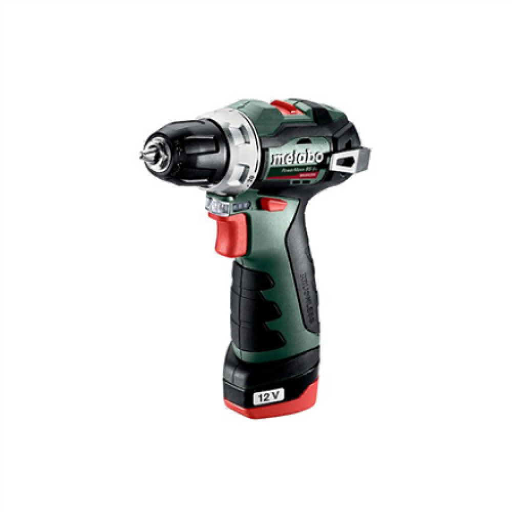 metabo Cordless Drill BS BL 12V 38Nm 2x2,0Ah