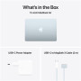 Apple MacBook , Air , Sky Blue , 13 , IPS , 2560 x 1664 pixels , Apple M4 , 16 GB , Solid-state drive capacity 256 GB , Apple M4 chip 10-core CPU/8-core GPU , macOS , 802.11ax , Bluetooth version 5.0 , Keyboard language English , Keyboard backlit , Warran