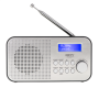 Camry , CR 1179 , Portable Radio , Black/Silver , Alarm function