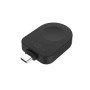 Fixed USB-C Charging Adapter for Apple Watch compatible with Powerstation Uni, Black