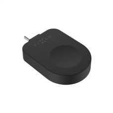 Fixed USB-C Charging Adapter for Apple Watch compatible with Powerstation Uni, Black