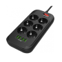 ColorWay , 10 A , Power Socket , CW-CHE64B , 17 W