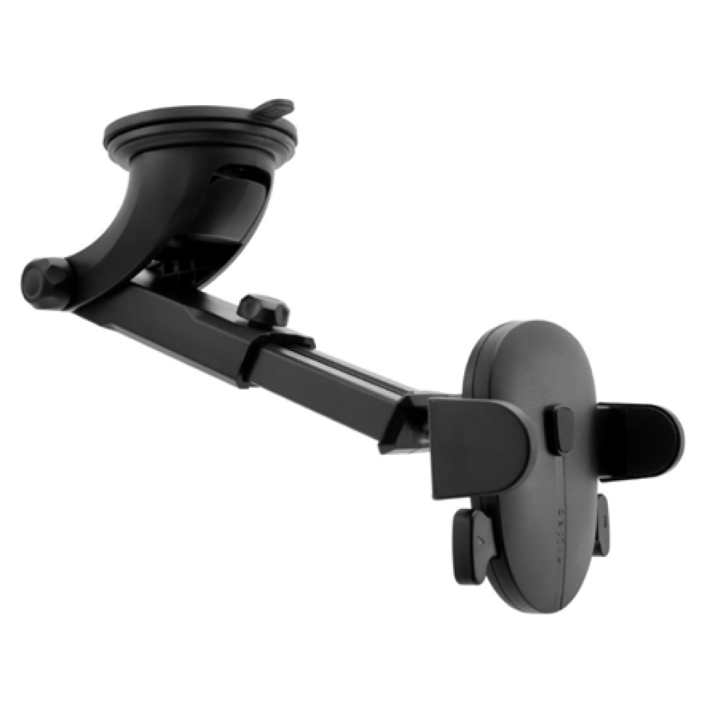 Fixed Universal car phone holder , Click XL , Holder , For all phones up to 6.5-9 cm wide , Black
