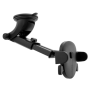 Fixed Universal car phone holder , Click XL , Holder , For all phones up to 6.5-9 cm wide , Black