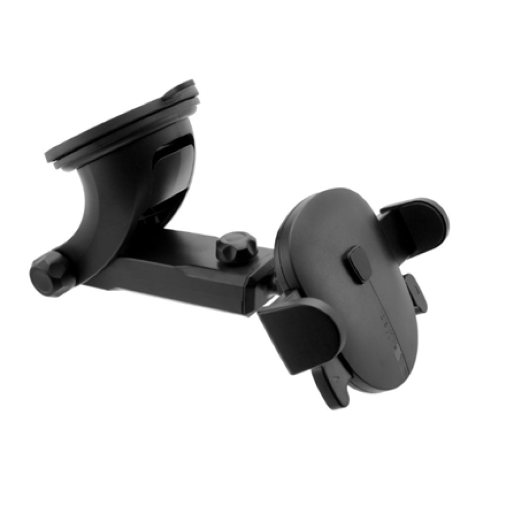 Fixed Universal car phone holder , Click XL , Holder , For all phones up to 6.5-9 cm wide , Black