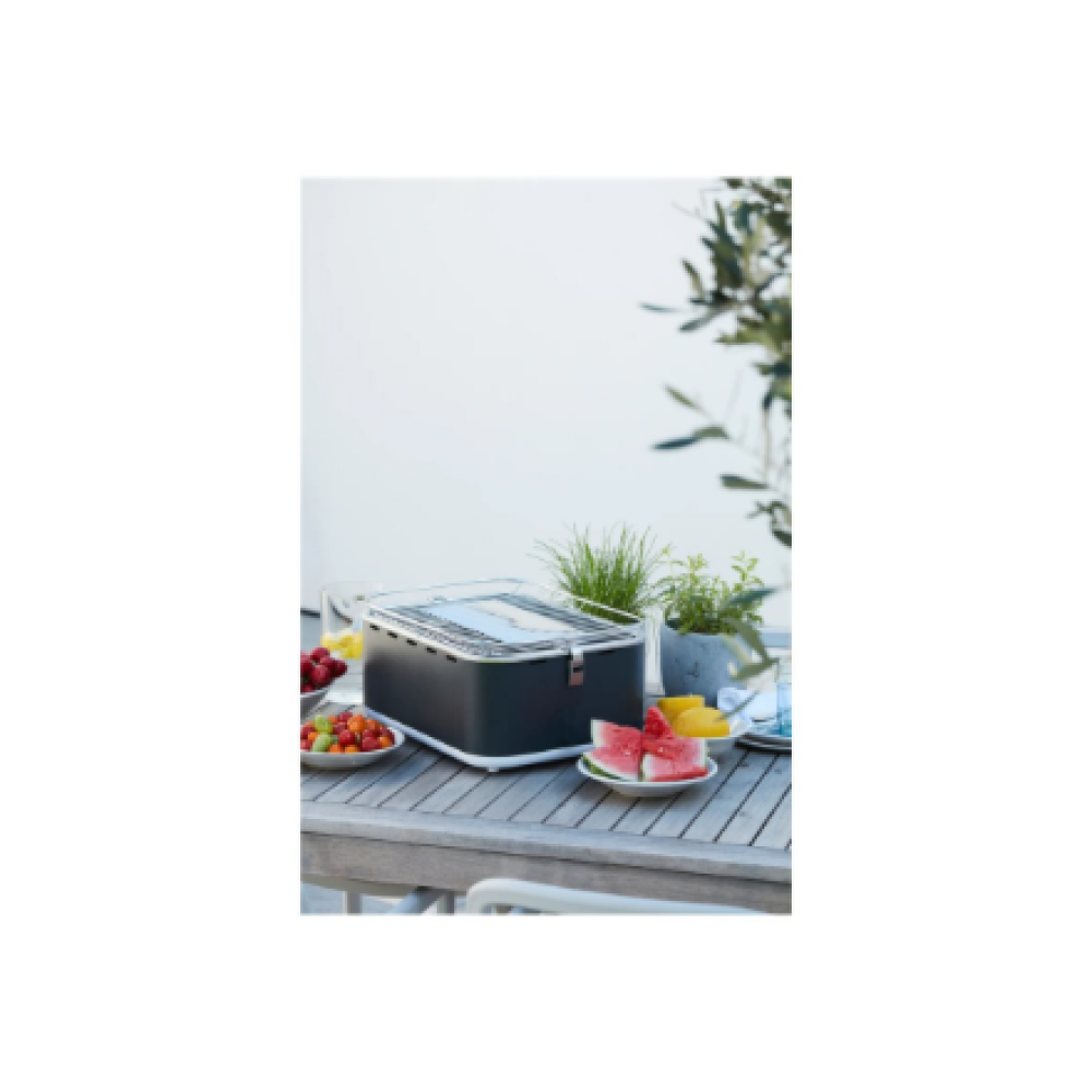 Barbecook Charcoal Table Grill Carlo, 44 x 33 x 21 cm , BC-CHA-1015 , Urban Grey