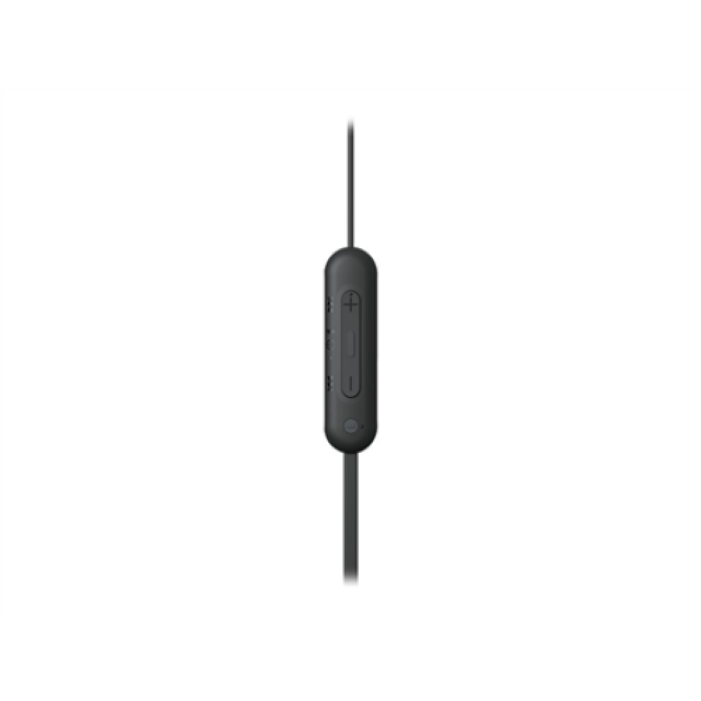 Sony WI-C100 Wireless In-Ear Headphones, Black Sony Wireless In-Ear Headphones WI-C100 Wireless In-ear Microphone Noise canceling Wireless Black