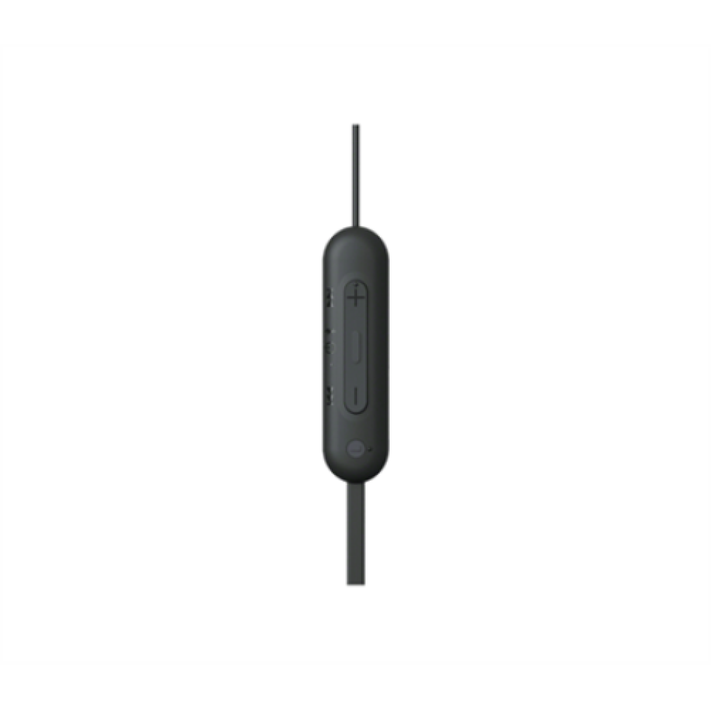 Sony WI-C100 Wireless In-Ear Headphones, Black Sony Wireless In-Ear Headphones WI-C100 Wireless In-ear Microphone Noise canceling Wireless Black