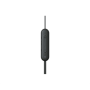 Sony WI-C100 Wireless In-Ear Headphones, Black Sony Wireless In-Ear Headphones WI-C100 Wireless In-ear Microphone Noise canceling Wireless Black