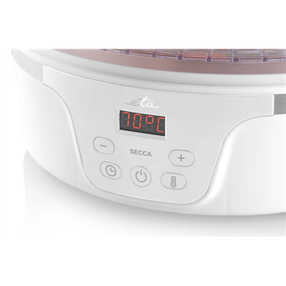 ETA Fruit Dryer , ETA730190000 Secca , Power 380 W , Number of trays 5 , Integrated timer , White
