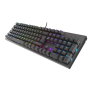 Genesis , THOR 303 , Mechanical Gaming Keyboard , RGB LED light , US , Black , Wired , USB Type-A , 1152 g , Outemu Red