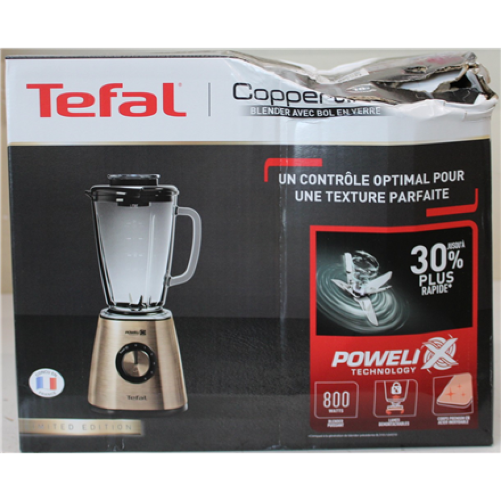 SALE OUT. , TEFAL Blender , BlendForce BL439G10 , Tabletop , 800 W , Jar material Glass , Jar capacity 1.75 L , Ice crushing , Copper , DAMAGED PACKAGING