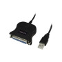Logilink , USB 2.0 adapter to Paralel (LPT) DB25 , 1,8m , USB-A to LPT DB25
