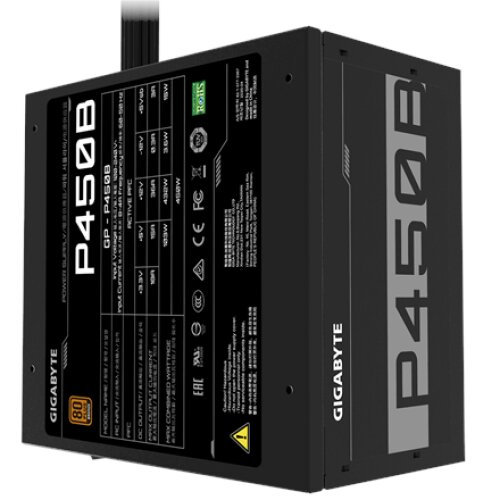 Gigabyte , GP-P450B , 450 W , 80 PLUS Bronze certified , REFURBISHED
