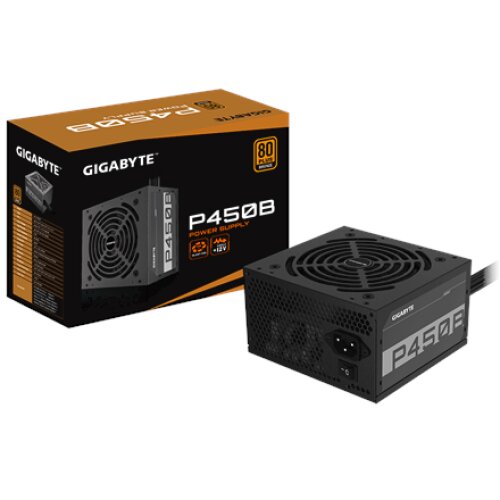 Gigabyte , GP-P450B , 450 W , 80 PLUS Bronze certified , REFURBISHED