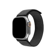 Fixed , Sporty Strap for Apple Watch Ultra 49mm , 160-210 mm , Dark gray , Nylon