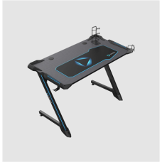 Onex , RGB Gaming Desk w/Cup holder, headset hook, Gamepad holder, 114cm(w) , GD1200Z , Black