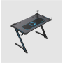 Onex , RGB Gaming Desk w/Cup holder, headset hook, Gamepad holder, 114cm(w) , GD1200Z , Black
