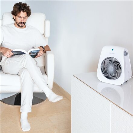 Cecotec ReadyWarm 2000 Max Force White , Fan heater , 2000 W , Number of power levels 2 , Suitable for rooms up to 20 m² , White