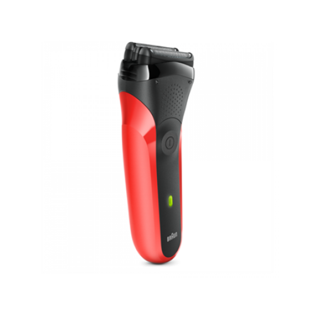 Braun , Series 3 Shaver , 300s , NiMH , Red