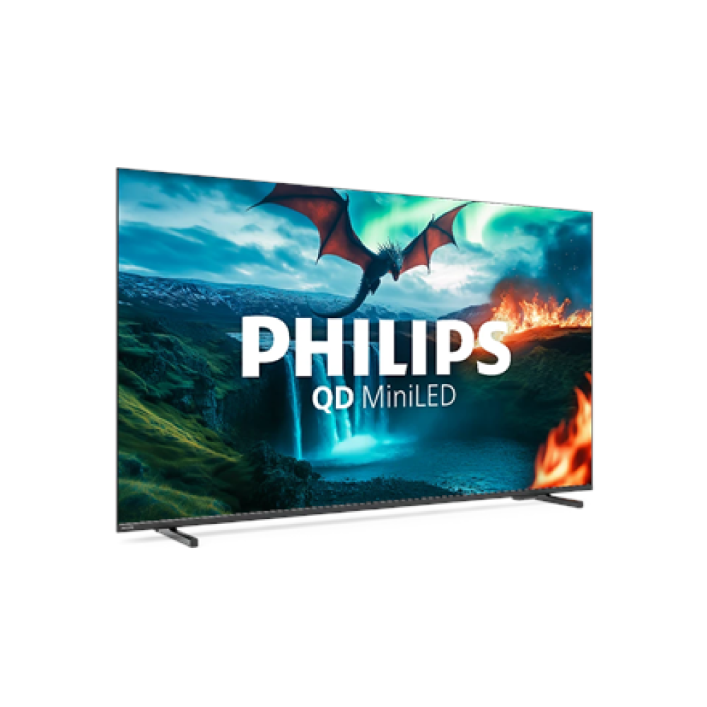 Philips QD MiniLED 4K TV , 75MLED820/12 , 75 , Smart TV , TITAN OS , UHD , Black