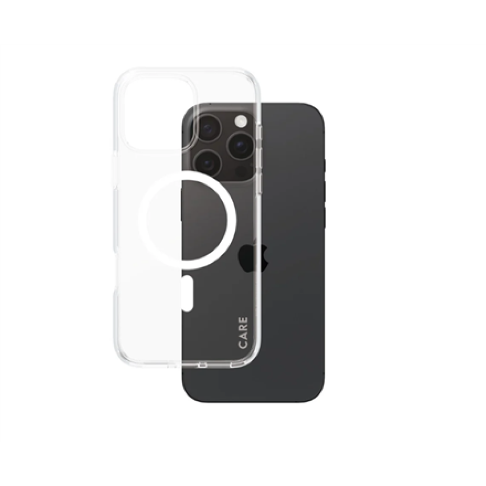 CARE Flagship Case , Back cover , Apple , iPhone 16 Pro Max , Recycled plastic , White , MagSafe