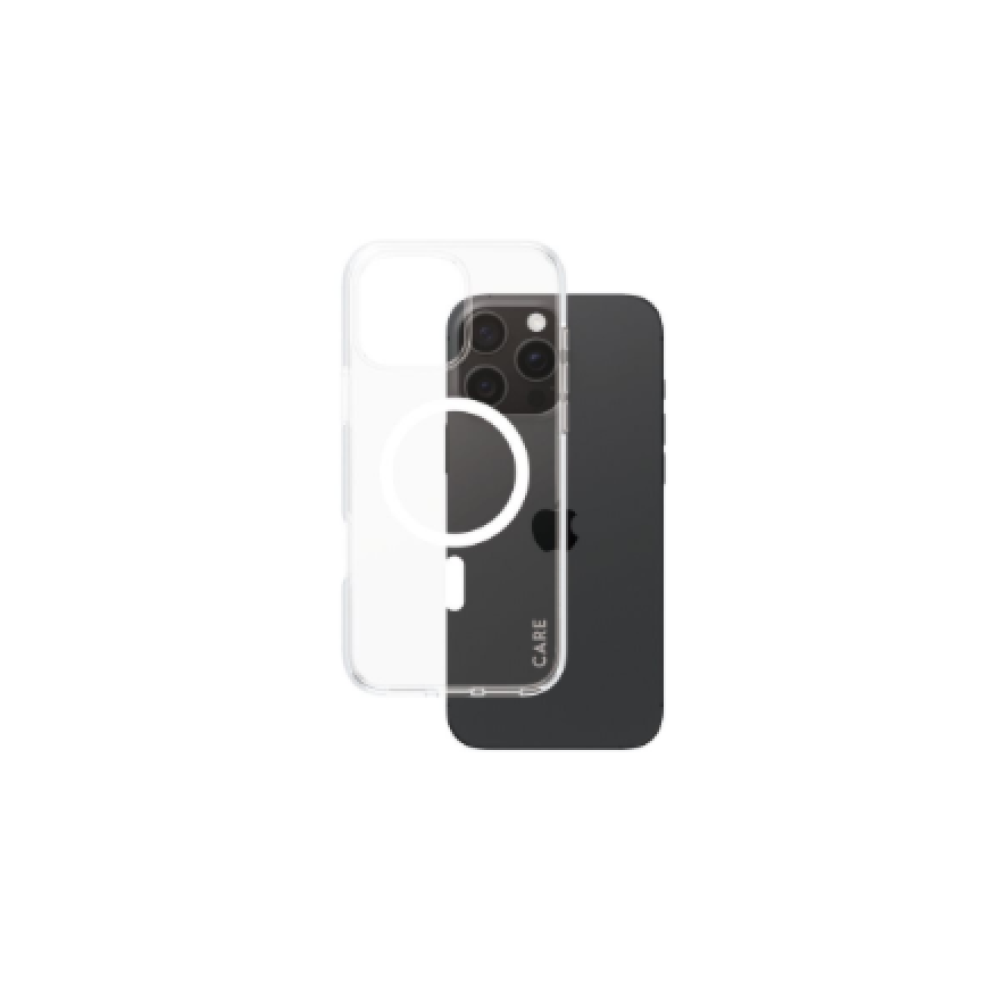 CARE Flagship Case , Back cover , Apple , iPhone 16 Pro Max , Recycled plastic , White , MagSafe