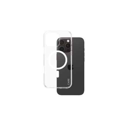 CARE Flagship Case , Back cover , Apple , iPhone 16 Pro Max , Recycled plastic , White , MagSafe