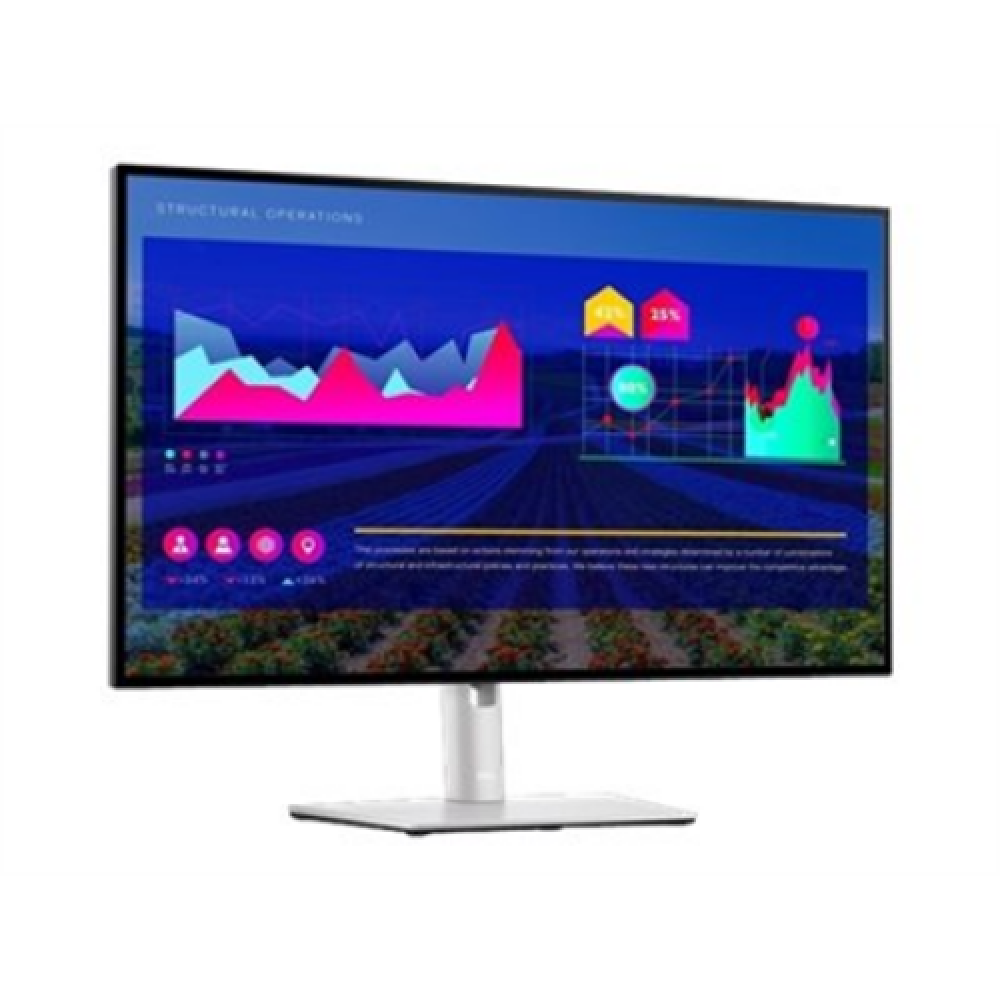 Dell LCD U2722D 27 IPS QHD 2560 x 1440 16:9 5 ms 350 cd/m² Silver Audio HDMI ports quantity 1