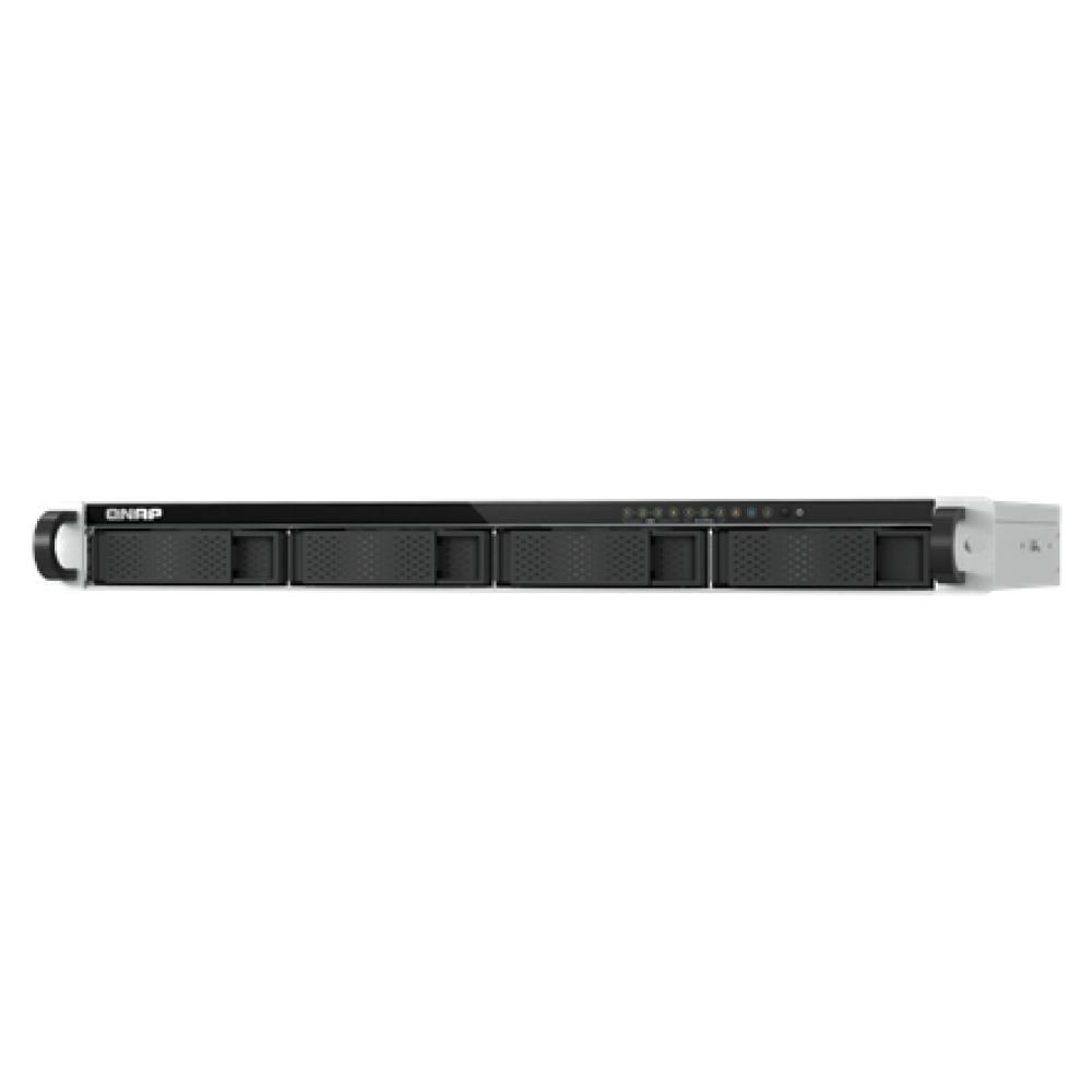 QNAP 1U Short-depth Rackmount NAS , TS-h765eU-8G , Intel Atom , x7405C , 8 GB , SODIMM DDR5