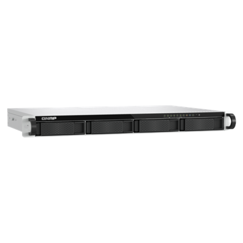 QNAP 1U Short-depth Rackmount NAS , TS-h765eU-8G , Intel Atom , x7405C , 8 GB , SODIMM DDR5