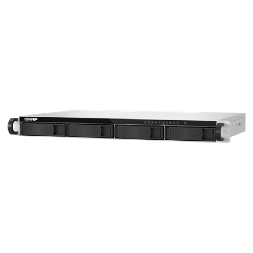 QNAP 1U Short-depth Rackmount NAS , TS-h765eU-8G , Intel Atom , x7405C , 8 GB , SODIMM DDR5