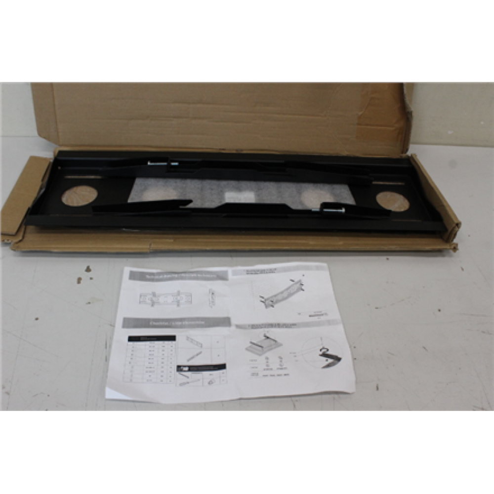 SALE OUT. , EDBAK , Wall mount , 40-75 , Maximum weight (capacity) 80 kg , DAMAGED PACKAGING, USED, MISSING SCREWS , Black
