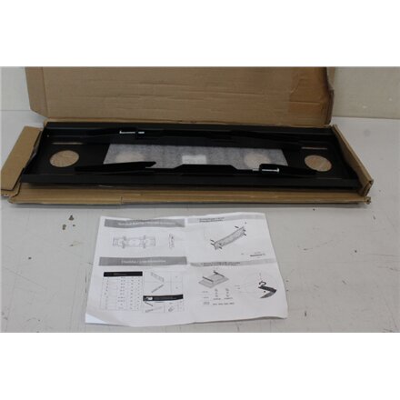 SALE OUT. , EDBAK , Wall mount , 40-75 , Maximum weight (capacity) 80 kg , DAMAGED PACKAGING, USED, MISSING SCREWS , Black