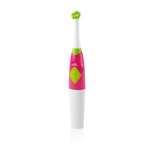 ETA , Toothbrush with water cup and holder , Sonetic ETA129490070 , Battery operated , For kids , Number of brush heads included 2 , Number of teeth brushing modes 2 , Pink
