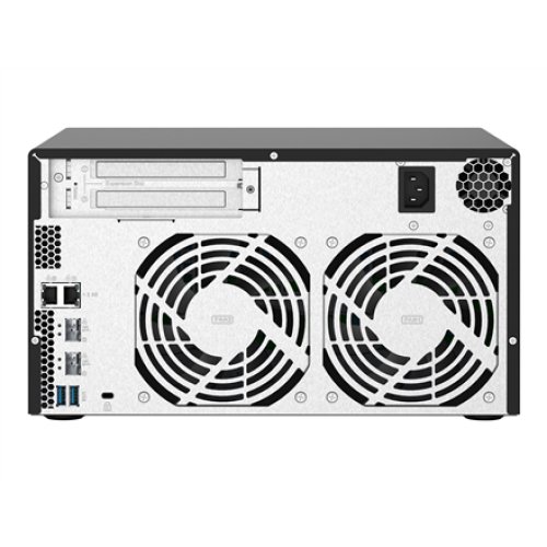 QNAP , 8-Bay QTS NAS , TS-832PX-4G , Up to 8 HDD/SSD Hot-Swap , AnnapurnaLabs Alpine , AL324 ARM Cortex-A57 Quad-Core , Processor frequency 1.7 GHz , 4 GB , DDR4
