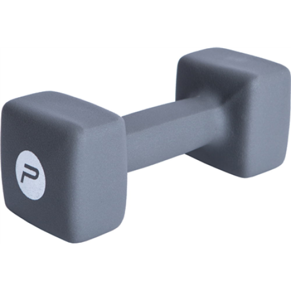 Pure2Improve P2I201440 Dumbbells, 1 pcs, 6 kg, Grey, Neoprene