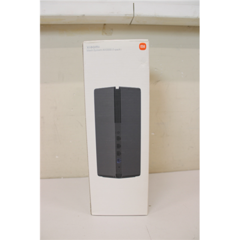 SALE OUT. Xiaomi Mesh System AX3000 (1-pack) , Xiaomi Mesh System , AX3000 (1-pack) , 802.11ax , 574+2402 Mbit/s , Ethernet LAN (RJ-45) ports 3 , Mesh Support Yes , MU-MiMO No , No mobile broadband , Antenna type Internal , 6 month(s) , DEMO