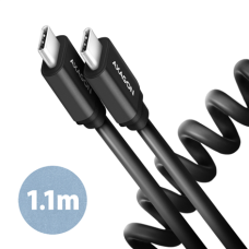 AXAGON Data and charging cable, 1.1 m , BUCM-CM20TB , USB Type C to USB Type C