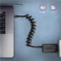 AXAGON Data and charging cable, 1.1 m , BUCM-CM20TB , USB Type C to USB Type C