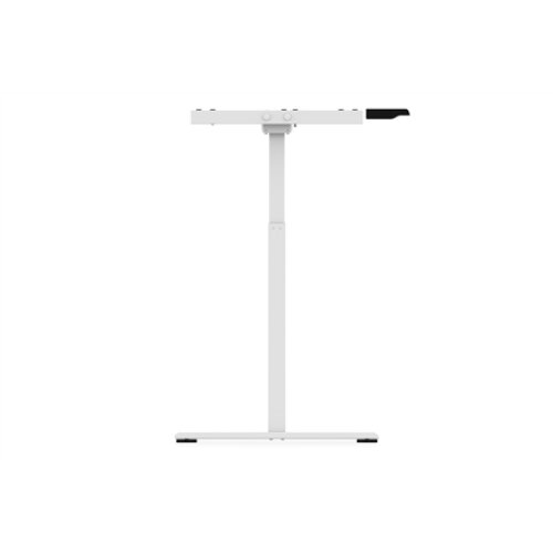 Desk frame , 71.5 - 121.5 cm , Maximum load weight 70 kg , White