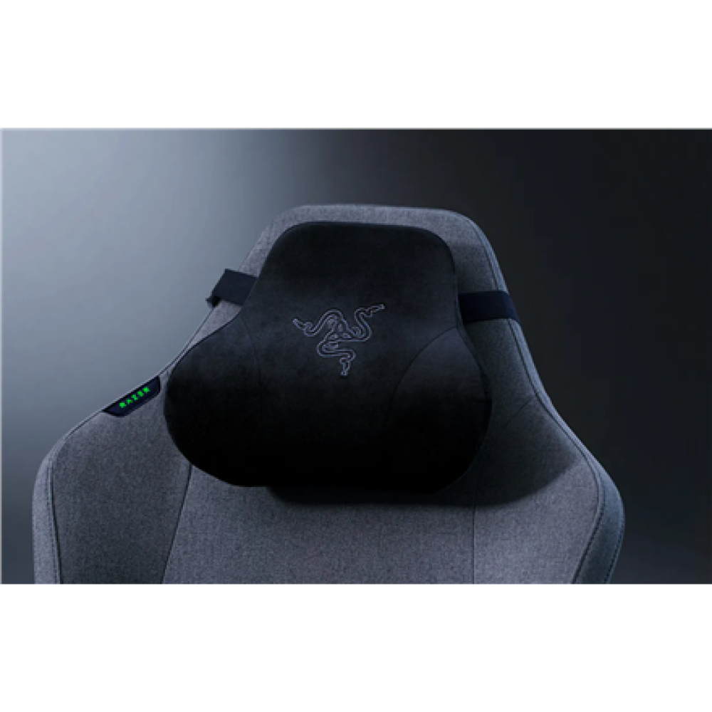 Razer Gaming Chair with Lumbar Support Iskur V2 EPU Synthetic Leather; Steel; Aluminium , Black/Green