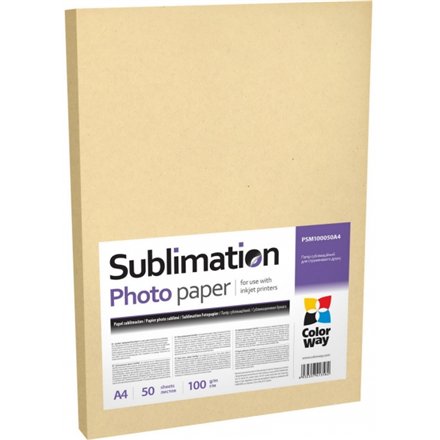 PSM100050A4 , Photo Paper sublimation 50 pcs. , 100 g/m² , A4 , A4