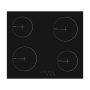 Simfer , H6.040.DECSP , Hob , Vitroceramic , Number of burners/cooking zones 4 , Touch , Black