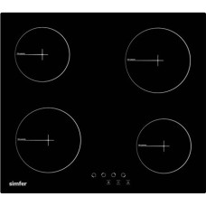 Simfer , Hob , H6.040.DECSP , Vitroceramic , Number of burners/cooking zones 4 , Touch , Black Simfer , Hob , H6.040.DECSP , Vitroceramic , Number of burners/cooking zones 4 , Touch , Black