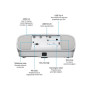 Epson , EH-TW7100 , 4K PRO-UHD 3840 x 2160 (2 x 1920 x 1080) , 3000 ANSI lumens , White , Lamp warranty 12 month(s)