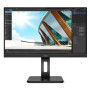 AOC USB-C Monitor 24P2C 23.8 , IPS, FHD, 1920 x 1080, 16:9, 4 ms, 250 cd/m², Black, Headphone out (3.5mm), 75 Hz, HDMI ports quantity 1